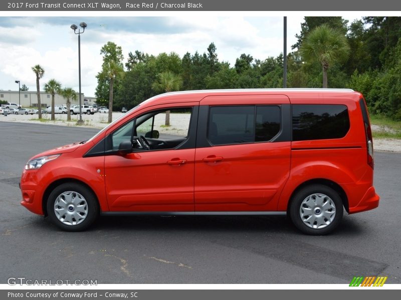  2017 Transit Connect XLT Wagon Race Red