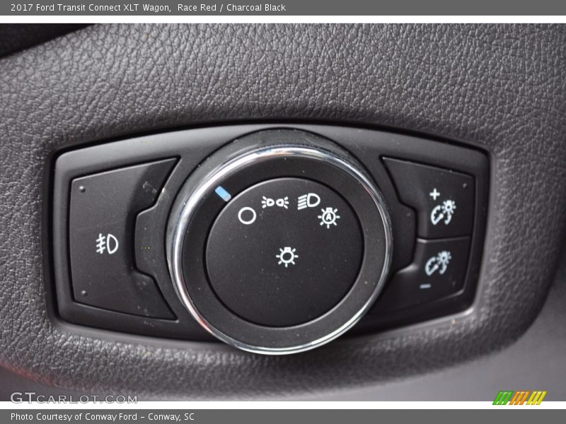 Controls of 2017 Transit Connect XLT Wagon