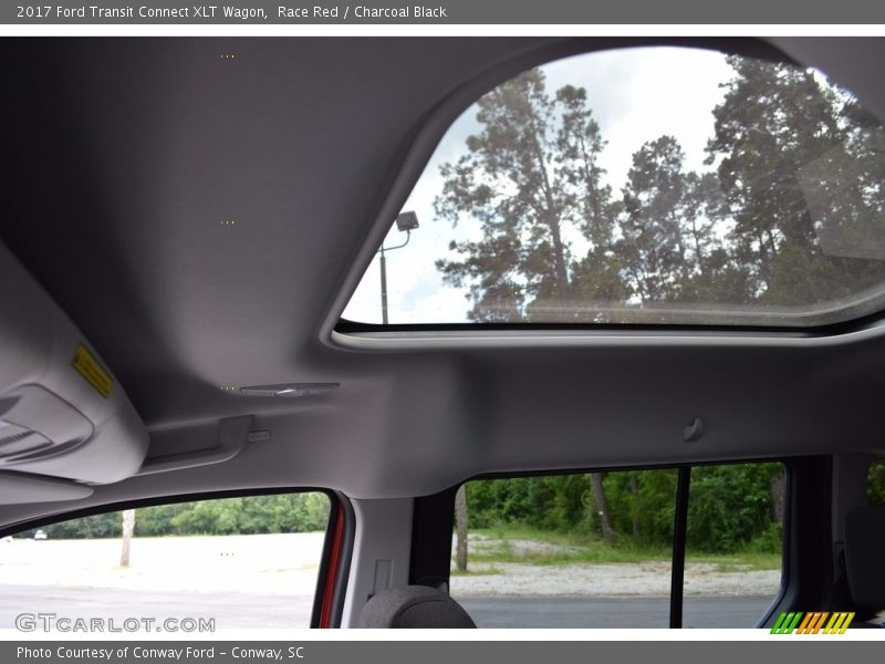 Sunroof of 2017 Transit Connect XLT Wagon