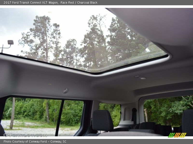 Sunroof of 2017 Transit Connect XLT Wagon