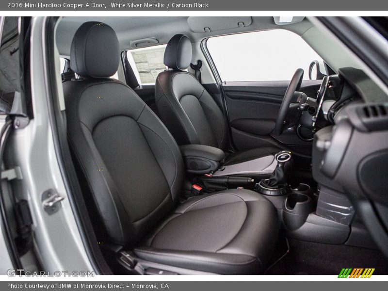 White Silver Metallic / Carbon Black 2016 Mini Hardtop Cooper 4 Door