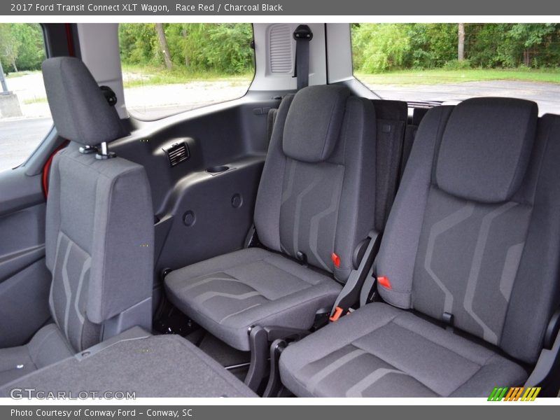Rear Seat of 2017 Transit Connect XLT Wagon