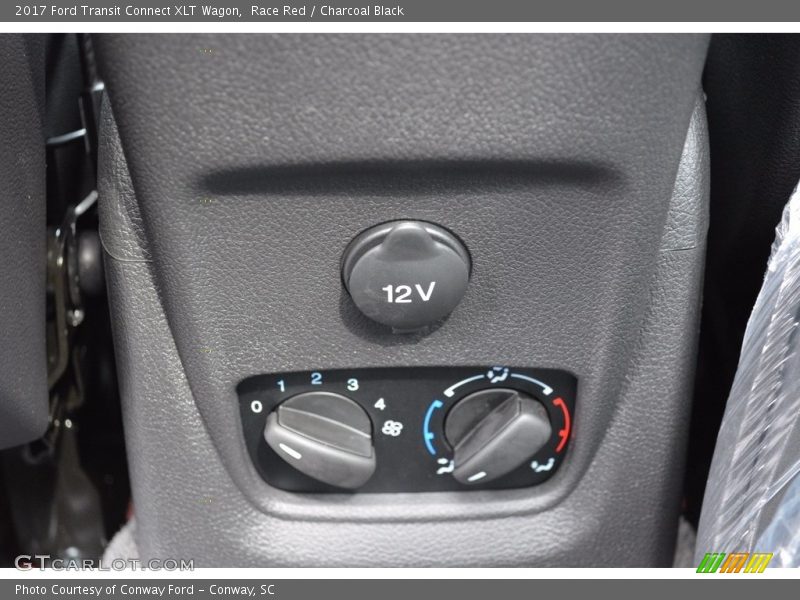 Controls of 2017 Transit Connect XLT Wagon