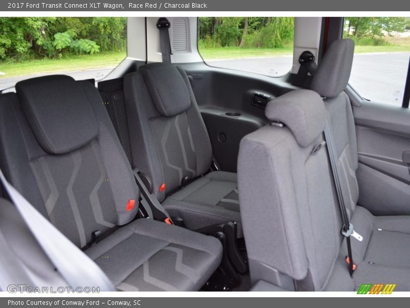 Rear Seat of 2017 Transit Connect XLT Wagon