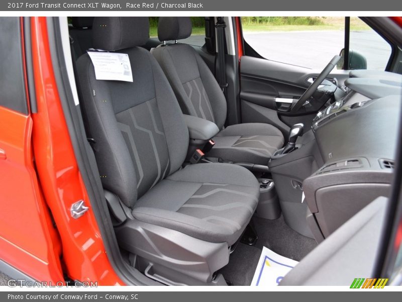 Front Seat of 2017 Transit Connect XLT Wagon