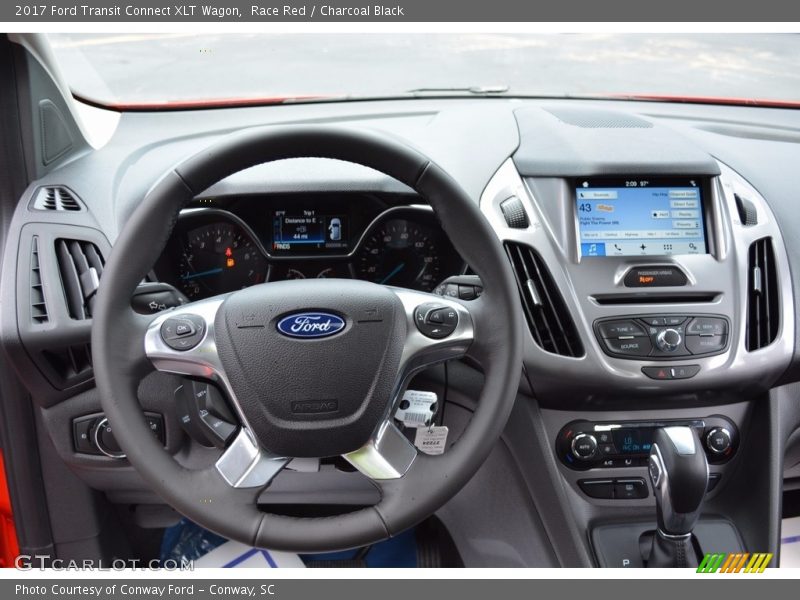 Dashboard of 2017 Transit Connect XLT Wagon