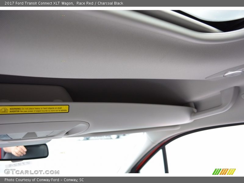 Race Red / Charcoal Black 2017 Ford Transit Connect XLT Wagon
