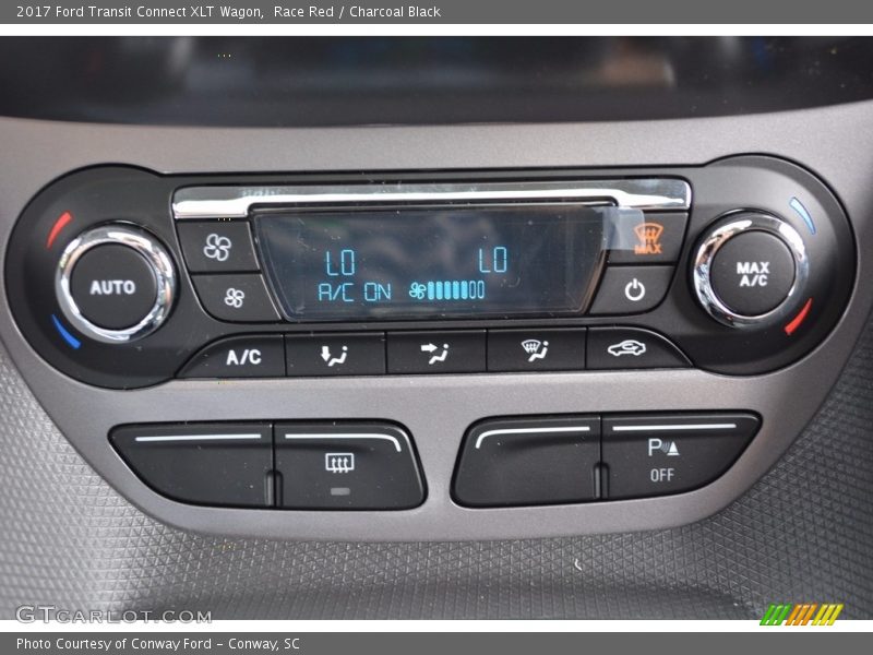 Controls of 2017 Transit Connect XLT Wagon