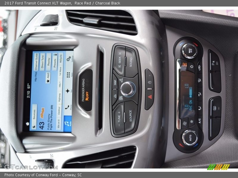 Controls of 2017 Transit Connect XLT Wagon