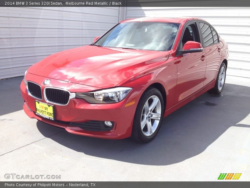 Melbourne Red Metallic / Black 2014 BMW 3 Series 320i Sedan