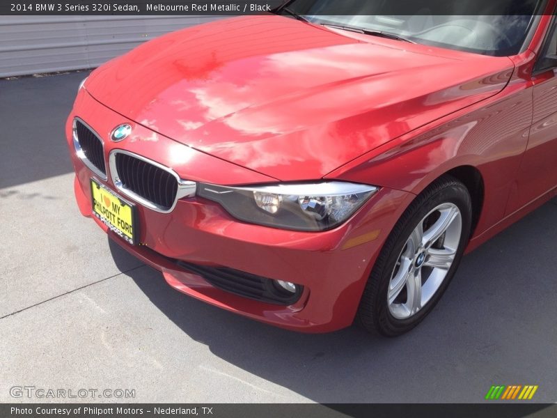 Melbourne Red Metallic / Black 2014 BMW 3 Series 320i Sedan