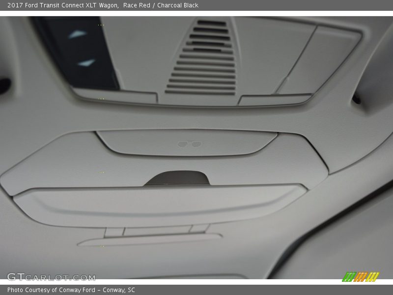 Race Red / Charcoal Black 2017 Ford Transit Connect XLT Wagon