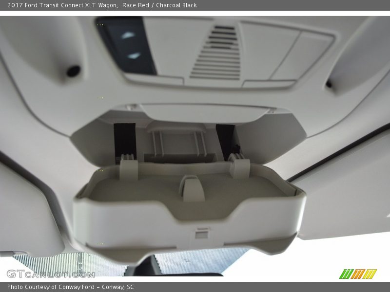 Race Red / Charcoal Black 2017 Ford Transit Connect XLT Wagon
