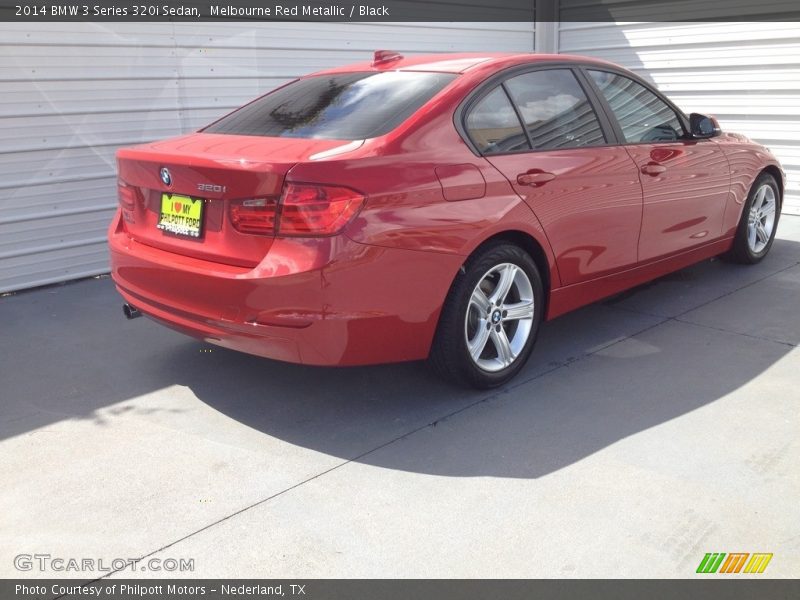 Melbourne Red Metallic / Black 2014 BMW 3 Series 320i Sedan