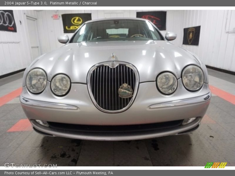 Platinum Metallic / Charcoal 2004 Jaguar S-Type 3.0