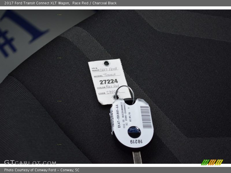 Keys of 2017 Transit Connect XLT Wagon
