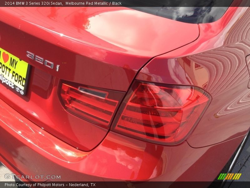 Melbourne Red Metallic / Black 2014 BMW 3 Series 320i Sedan