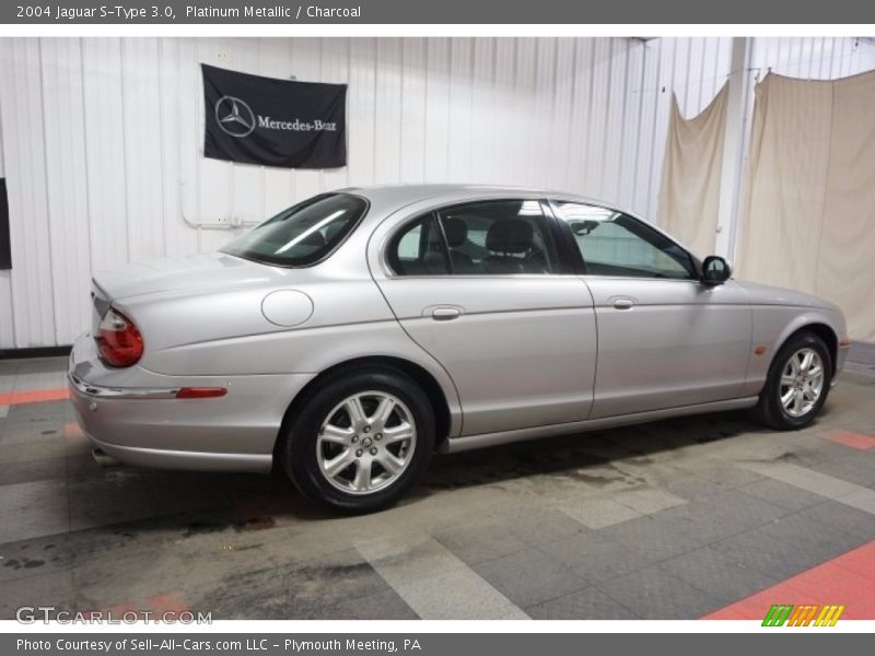 Platinum Metallic / Charcoal 2004 Jaguar S-Type 3.0
