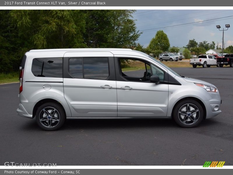  2017 Transit Connect XLT Van Silver
