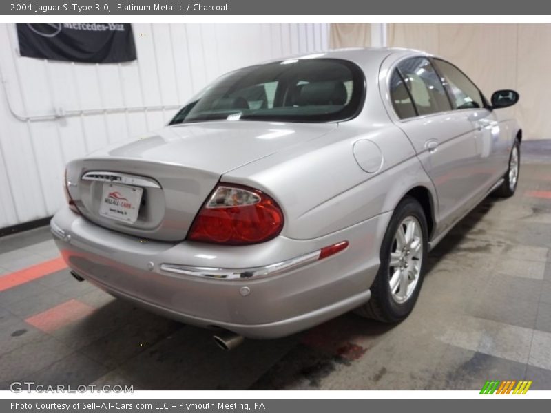 Platinum Metallic / Charcoal 2004 Jaguar S-Type 3.0