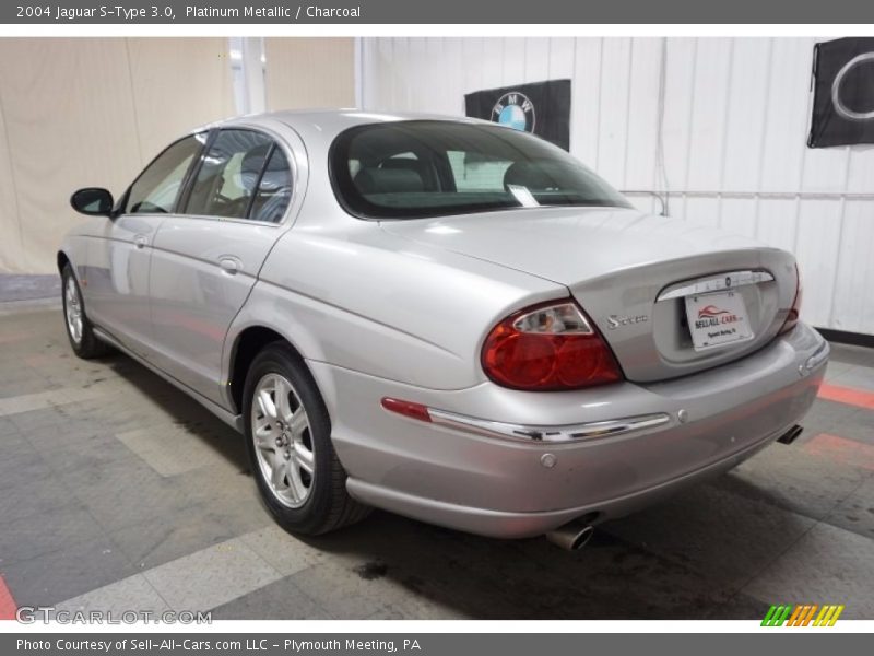 Platinum Metallic / Charcoal 2004 Jaguar S-Type 3.0
