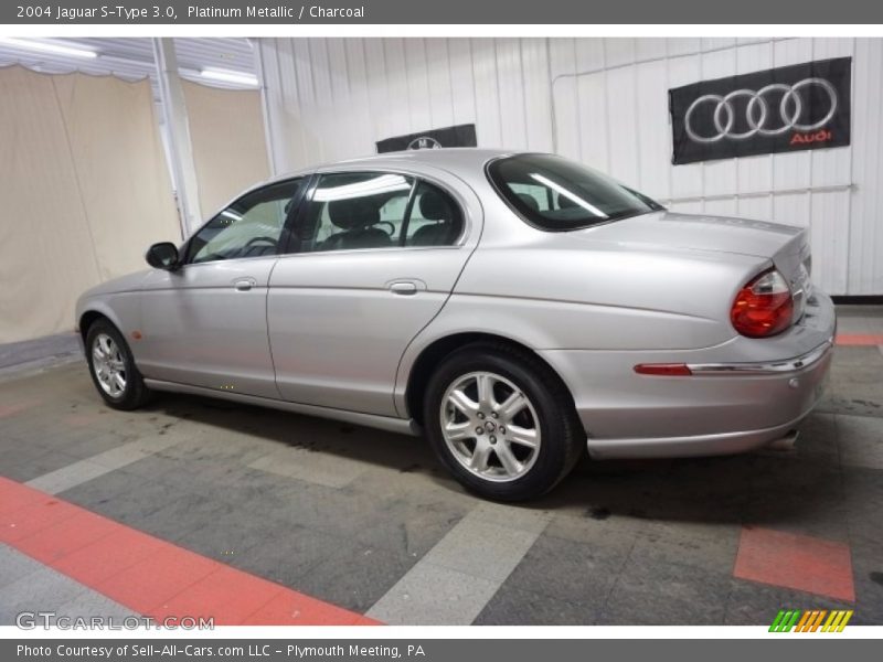 Platinum Metallic / Charcoal 2004 Jaguar S-Type 3.0