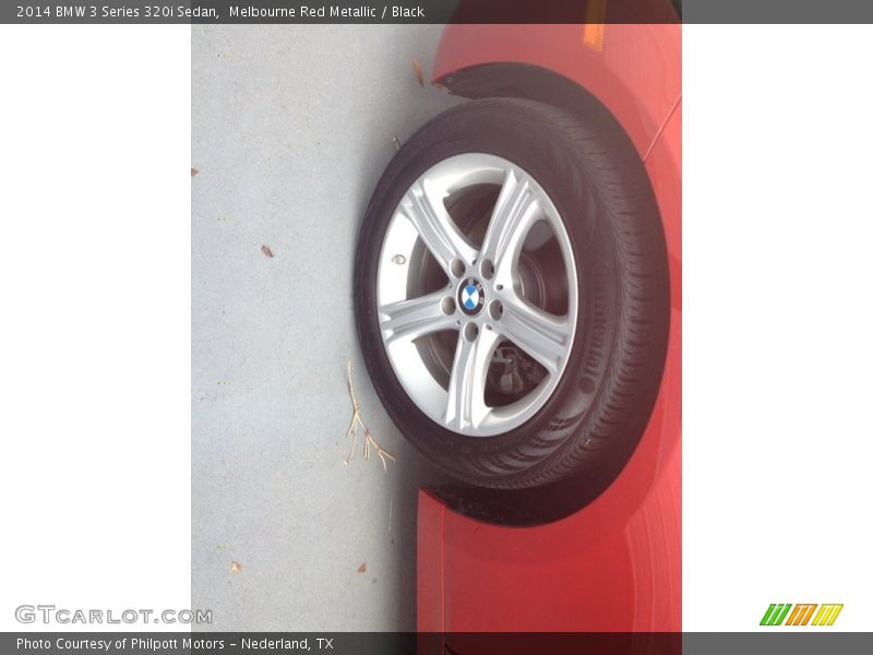 Melbourne Red Metallic / Black 2014 BMW 3 Series 320i Sedan