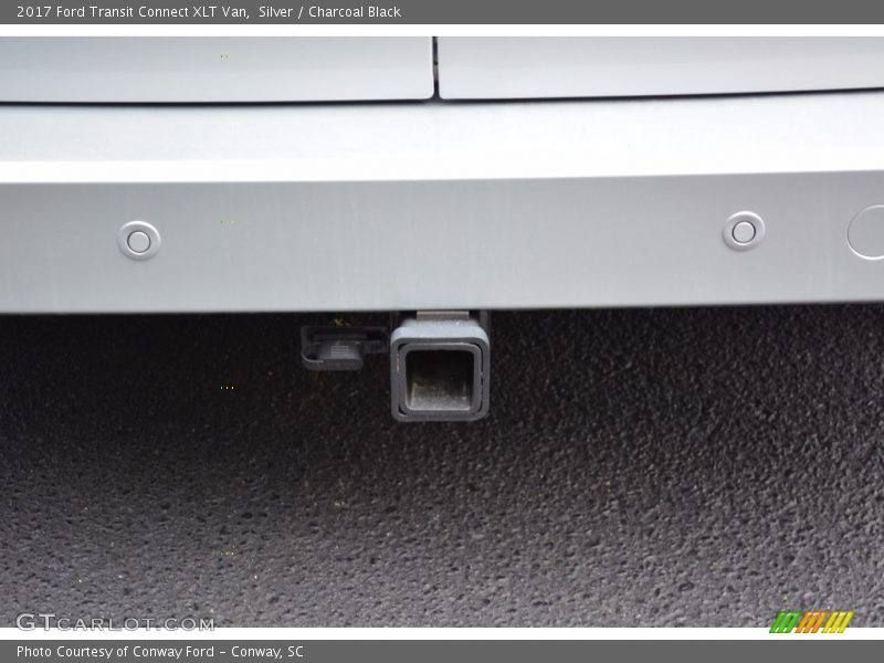 Silver / Charcoal Black 2017 Ford Transit Connect XLT Van