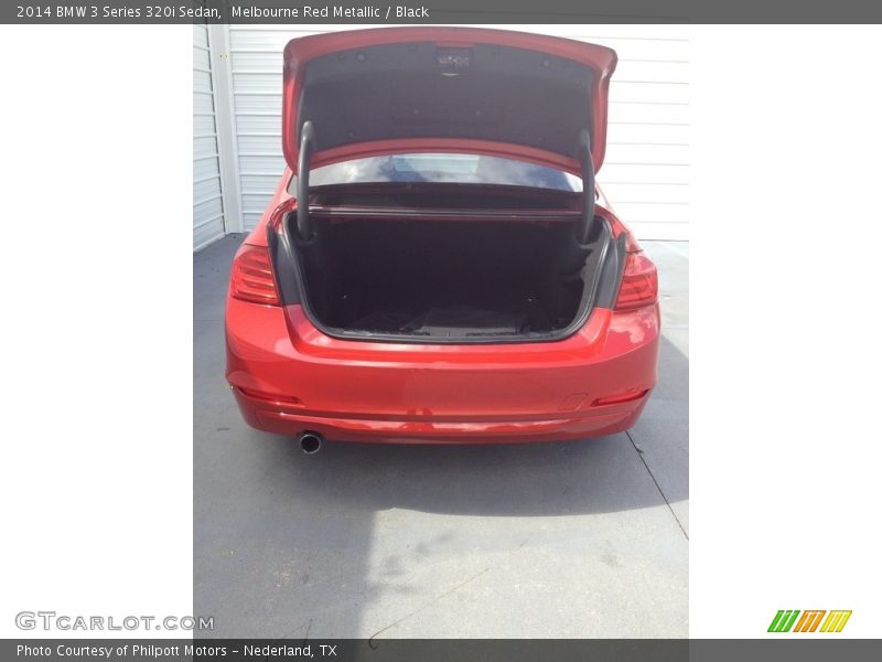 Melbourne Red Metallic / Black 2014 BMW 3 Series 320i Sedan