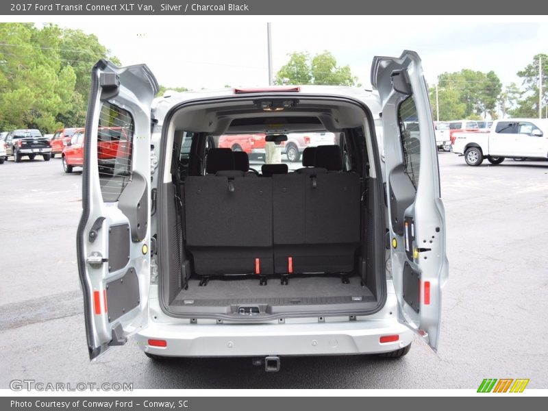 Silver / Charcoal Black 2017 Ford Transit Connect XLT Van