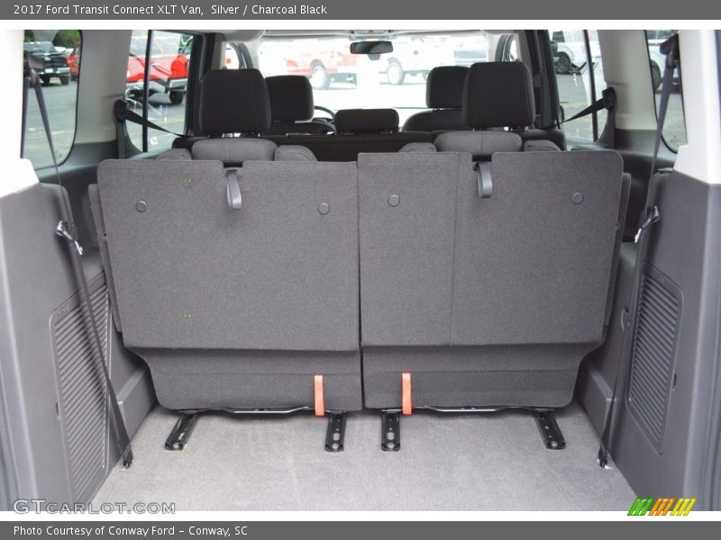 Silver / Charcoal Black 2017 Ford Transit Connect XLT Van