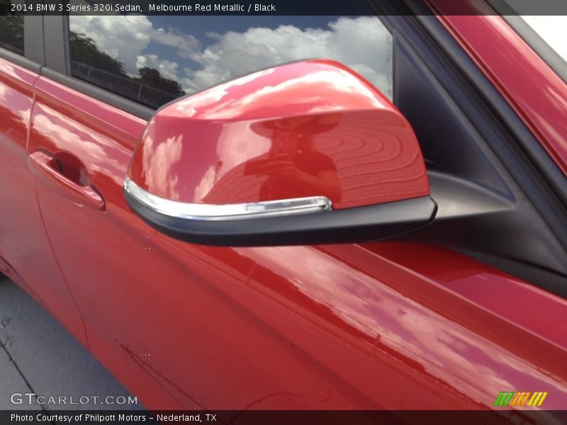 Melbourne Red Metallic / Black 2014 BMW 3 Series 320i Sedan