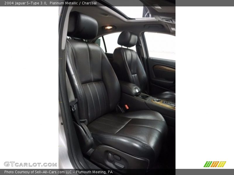 Platinum Metallic / Charcoal 2004 Jaguar S-Type 3.0