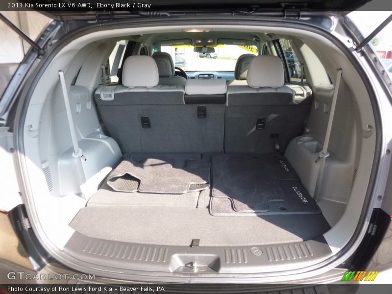 Ebony Black / Gray 2013 Kia Sorento LX V6 AWD