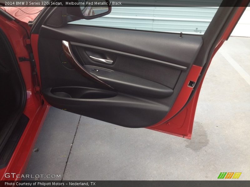 Melbourne Red Metallic / Black 2014 BMW 3 Series 320i Sedan
