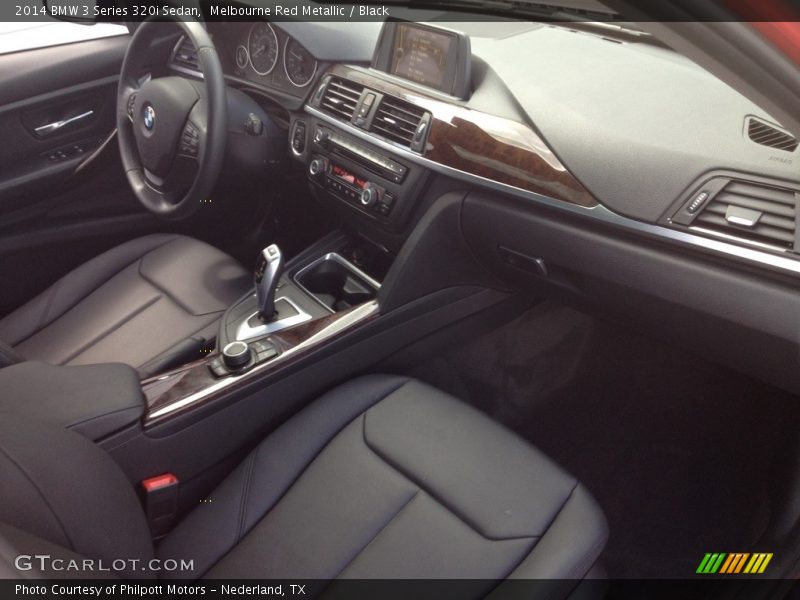 Melbourne Red Metallic / Black 2014 BMW 3 Series 320i Sedan