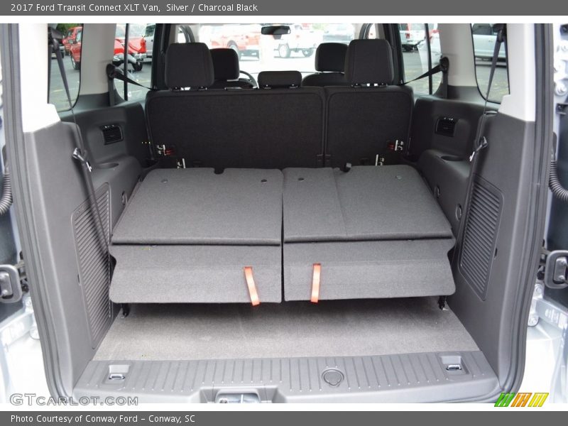 Silver / Charcoal Black 2017 Ford Transit Connect XLT Van