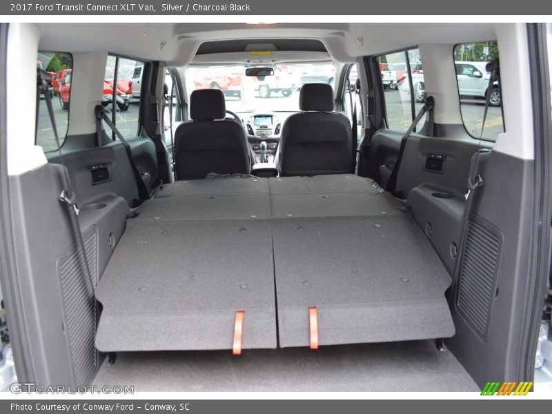 Silver / Charcoal Black 2017 Ford Transit Connect XLT Van