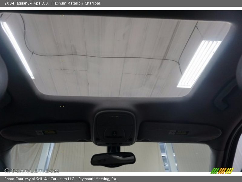 Platinum Metallic / Charcoal 2004 Jaguar S-Type 3.0