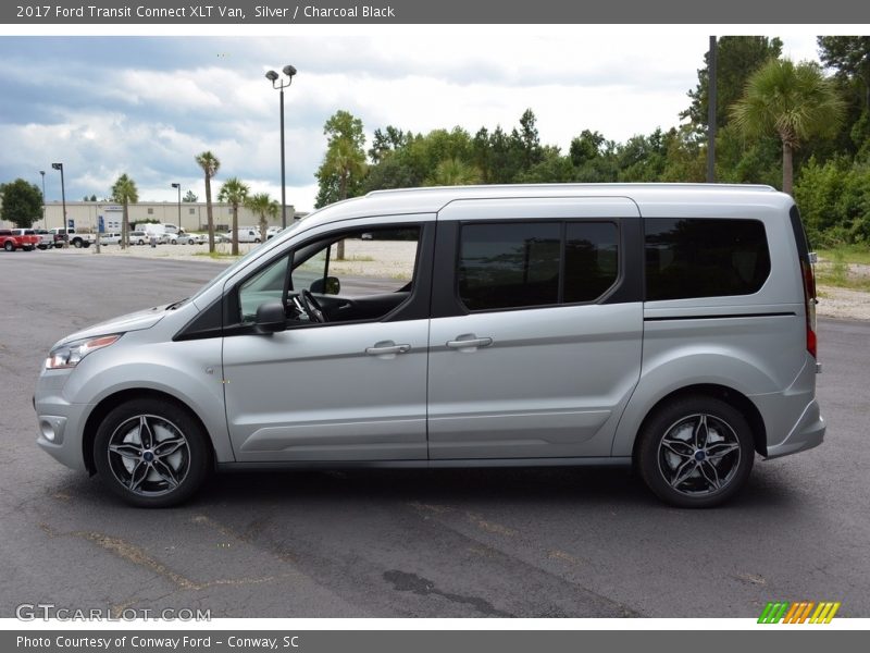  2017 Transit Connect XLT Van Silver