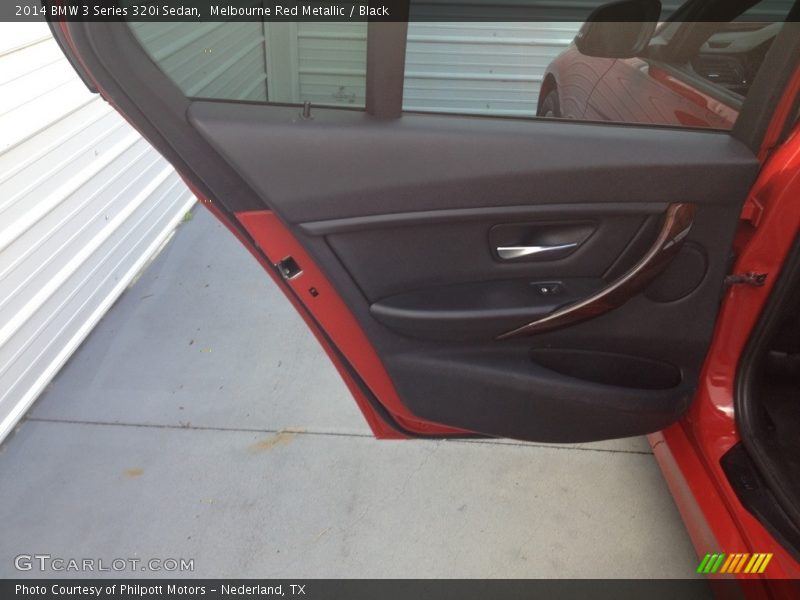 Melbourne Red Metallic / Black 2014 BMW 3 Series 320i Sedan