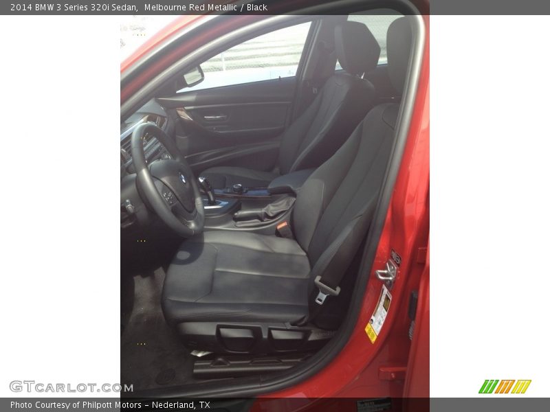 Melbourne Red Metallic / Black 2014 BMW 3 Series 320i Sedan