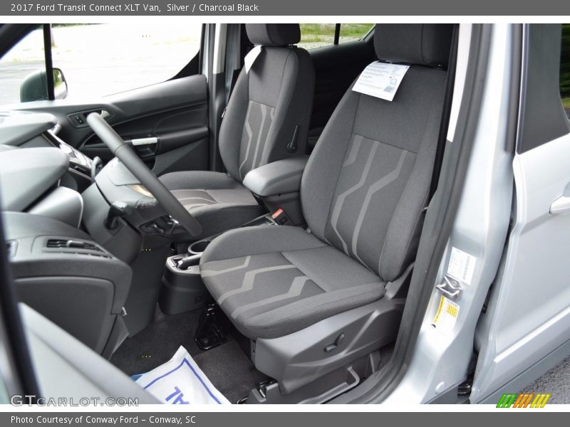 Front Seat of 2017 Transit Connect XLT Van