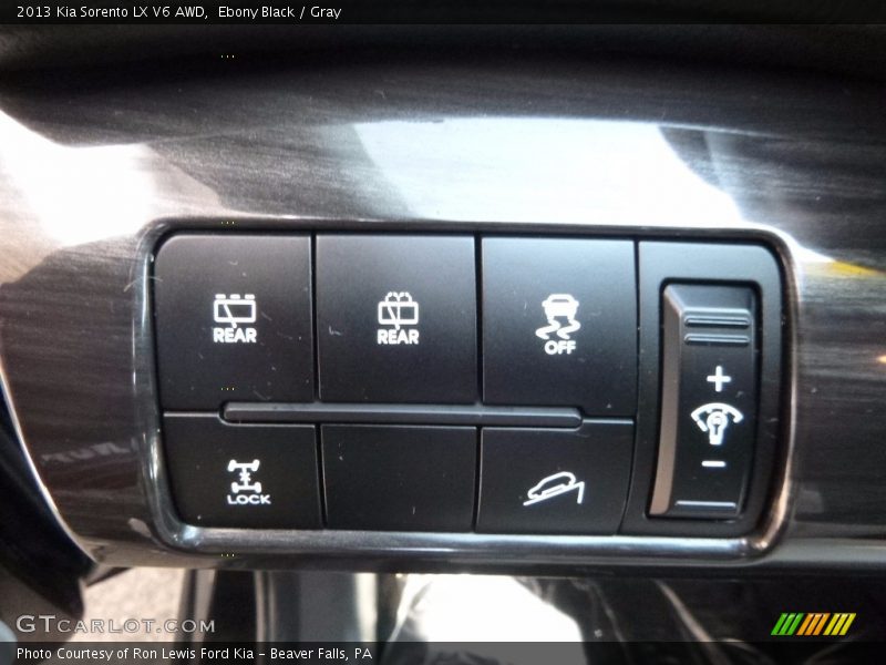 Ebony Black / Gray 2013 Kia Sorento LX V6 AWD
