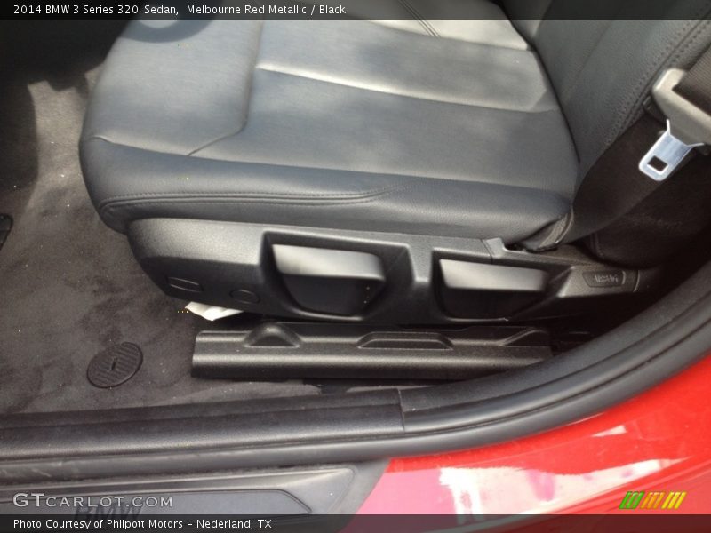 Melbourne Red Metallic / Black 2014 BMW 3 Series 320i Sedan