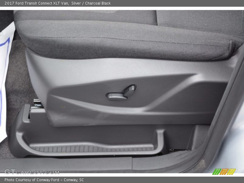 Silver / Charcoal Black 2017 Ford Transit Connect XLT Van