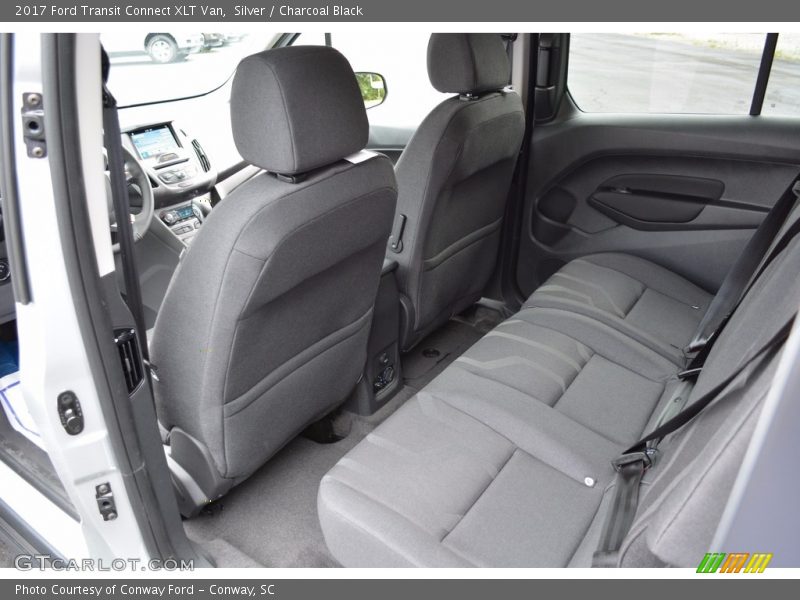 Rear Seat of 2017 Transit Connect XLT Van