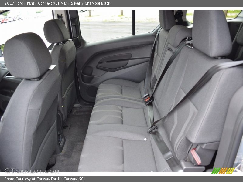 Rear Seat of 2017 Transit Connect XLT Van