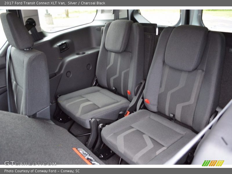 Rear Seat of 2017 Transit Connect XLT Van