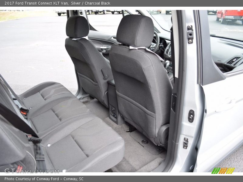 Silver / Charcoal Black 2017 Ford Transit Connect XLT Van